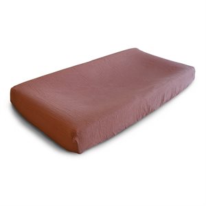 Mushie Changing Pad Cover - Cedar
